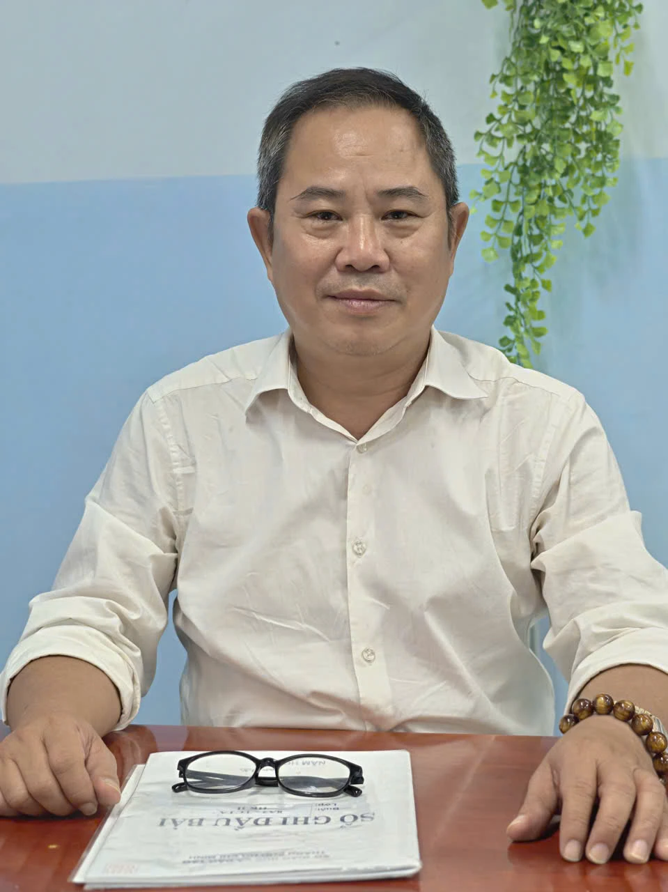 Thầy Bùi Quang Hiển, giáo viên Toán Trường THCS Đoàn Thị Điểm (phường Nhiêu Lộc, TP.HCM). z7616471557493_042cbceff00c22560dabf36590563b4d.jpg