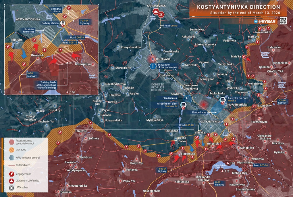 Chiến sự Ukraine 14/3: Bức tranh tác chiến lộ diện ở điểm nóng nhất - 5