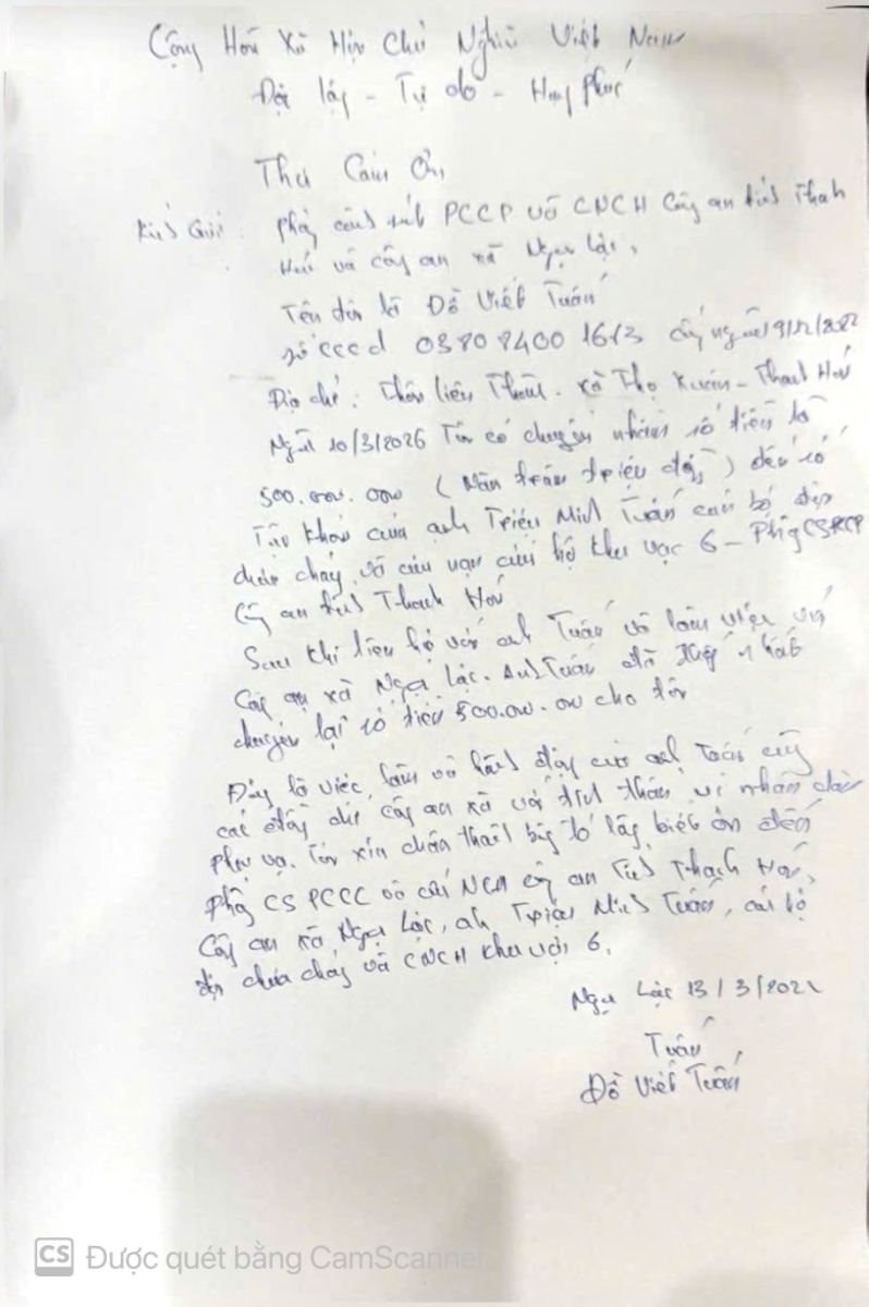 Tài khoản Cán bộ Cảnh sát phát sinh 500 triệu đồng không rõ nguồn gốc: Công an Thanh Hóa và ngân hàng nhanh chóng vào cuộc xác minh- Ảnh 3.
