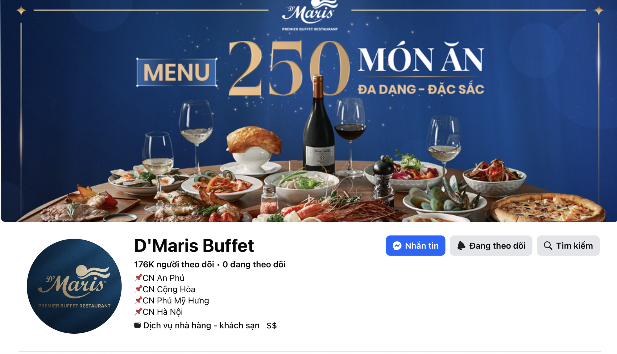 Tràn lan fanpage giả mạo nhà hàng buffet D'Maris, Poseidon..., nhiều người sập bẫy- Ảnh 3.