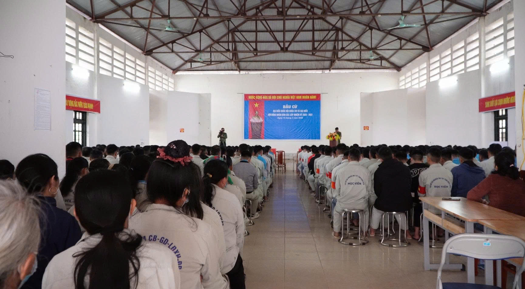 Điện Biên: Hơn 900 người trong trại tạm giam, cơ sở cai nghiện tham gia bầu cử- Ảnh 2.