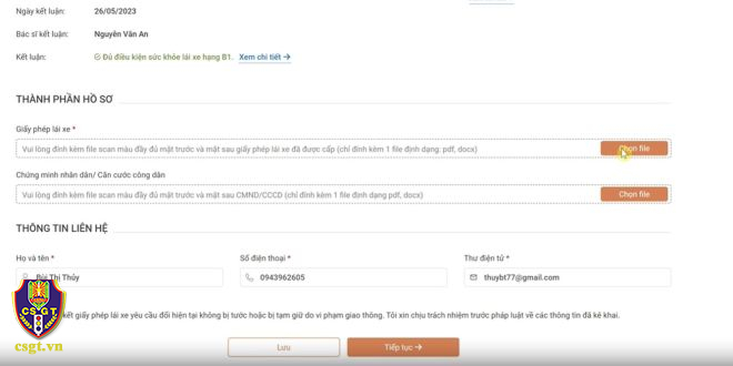 Cách đổi giấy phép lái xe ngay tại nhà mới nhất năm 2026- Ảnh 9.