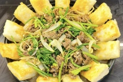 Cuối tuần đổi bữa cho cả nhà với món phở chiên phồng siêu hấp dẫn