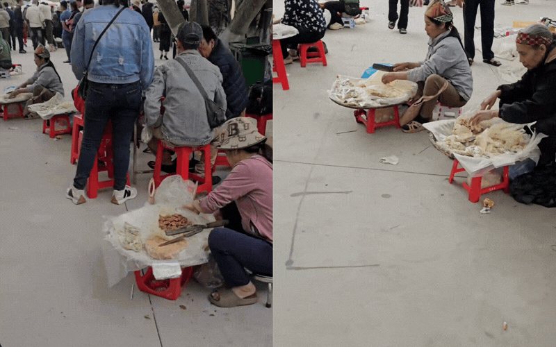 Món kẹo đặc sản Thái Bình cũ 