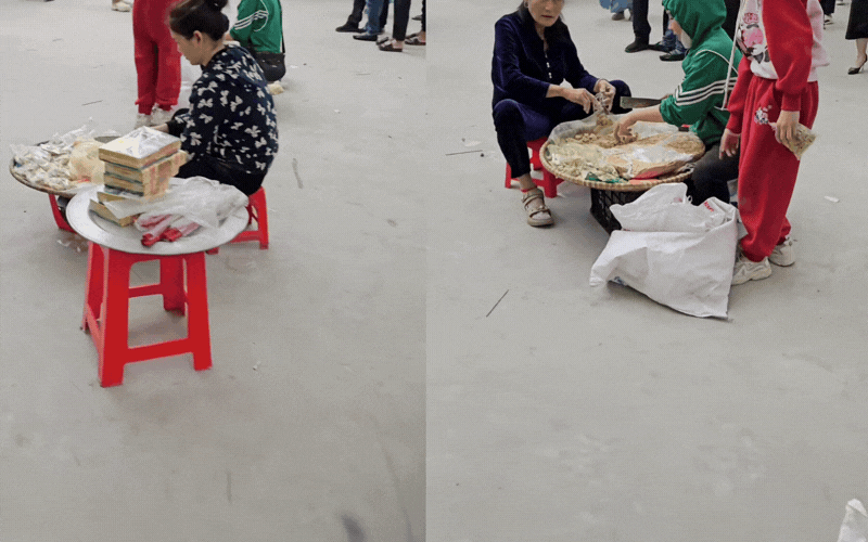 Món kẹo đặc sản Thái Bình cũ 