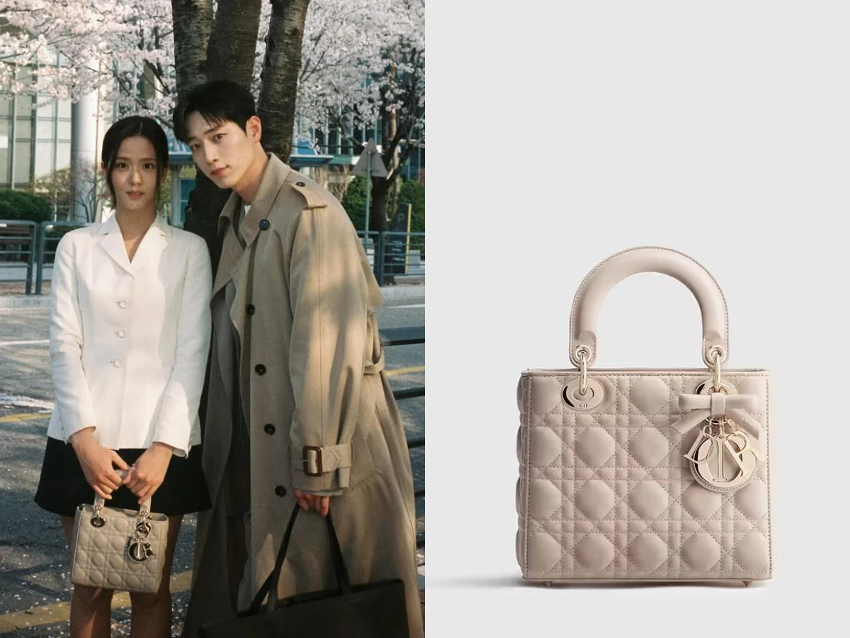 Jisoo bế dàn túi hiệu vào vai nữ chính, Dior lần này 