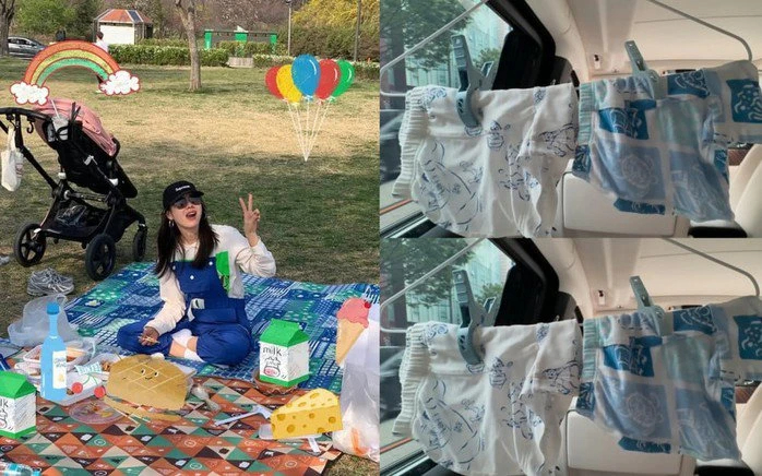 Ước mơ của Hyun Bin cũng chỉ là nơi... phơi quần cho con!- Ảnh 2.