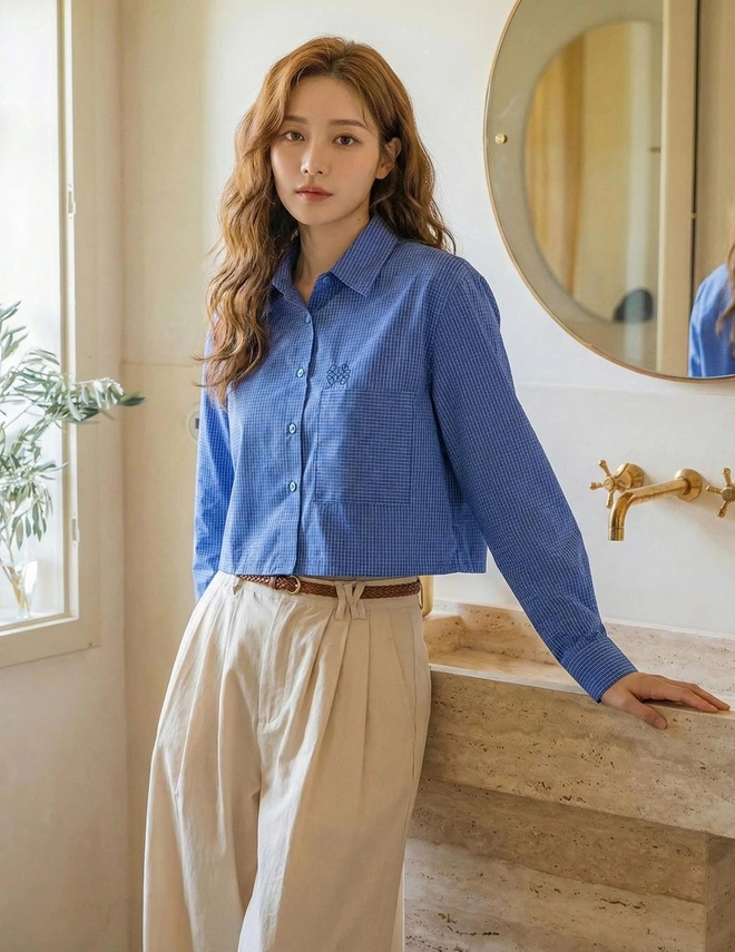 Mặc sơ mi suốt tuần vẫn đẹp nhờ công thức phối đồ thanh lịch- Ảnh 4. Mặc sơ mi suốt tuần vẫn đẹp nhờ công thức phối đồ thanh lịch- Ảnh 4.