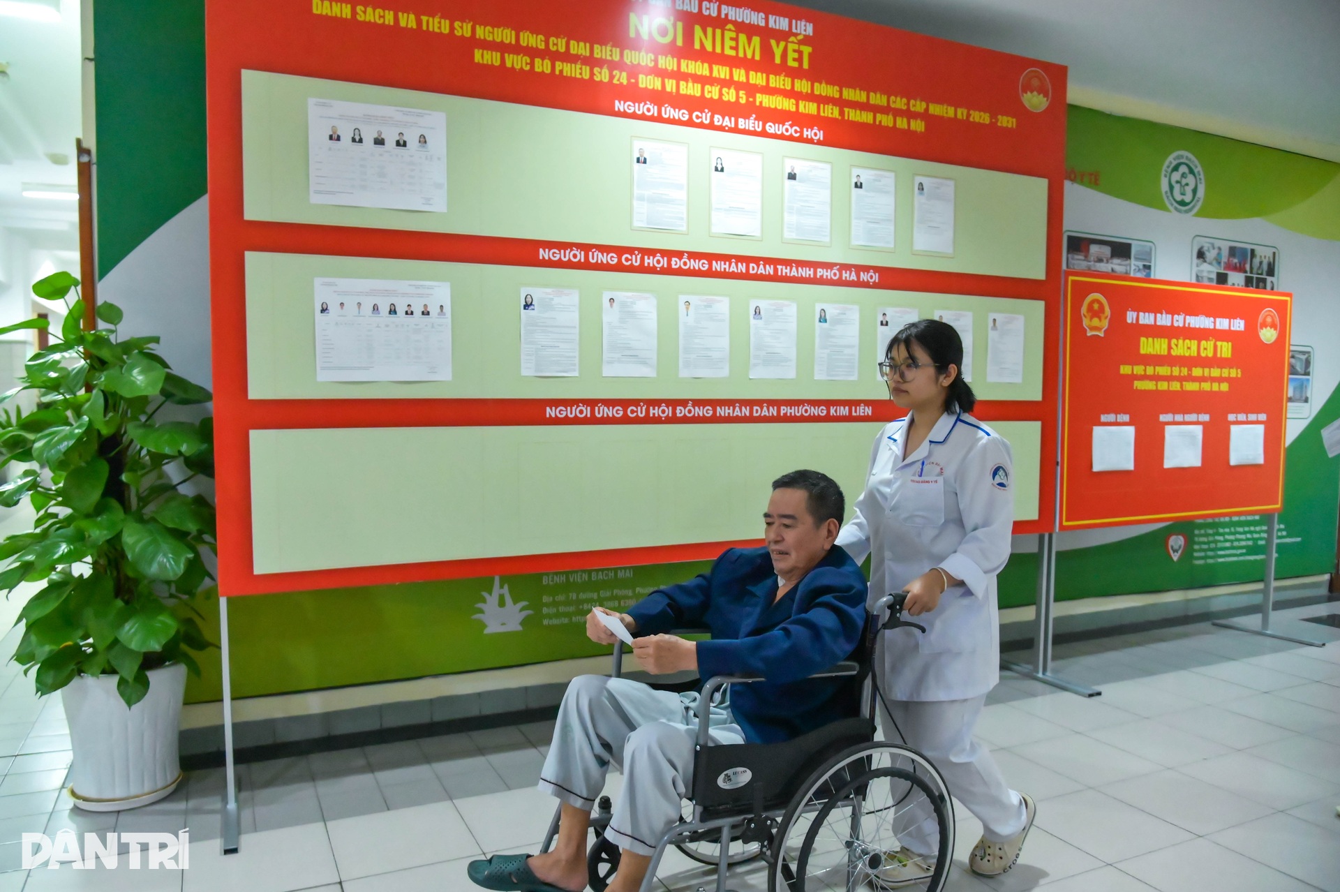 Những cử tri bỏ phiếu trên giường bệnh trong Ngày hội non sông - 11 Những cử tri bỏ phiếu trên giường bệnh trong Ngày hội non sông - 11