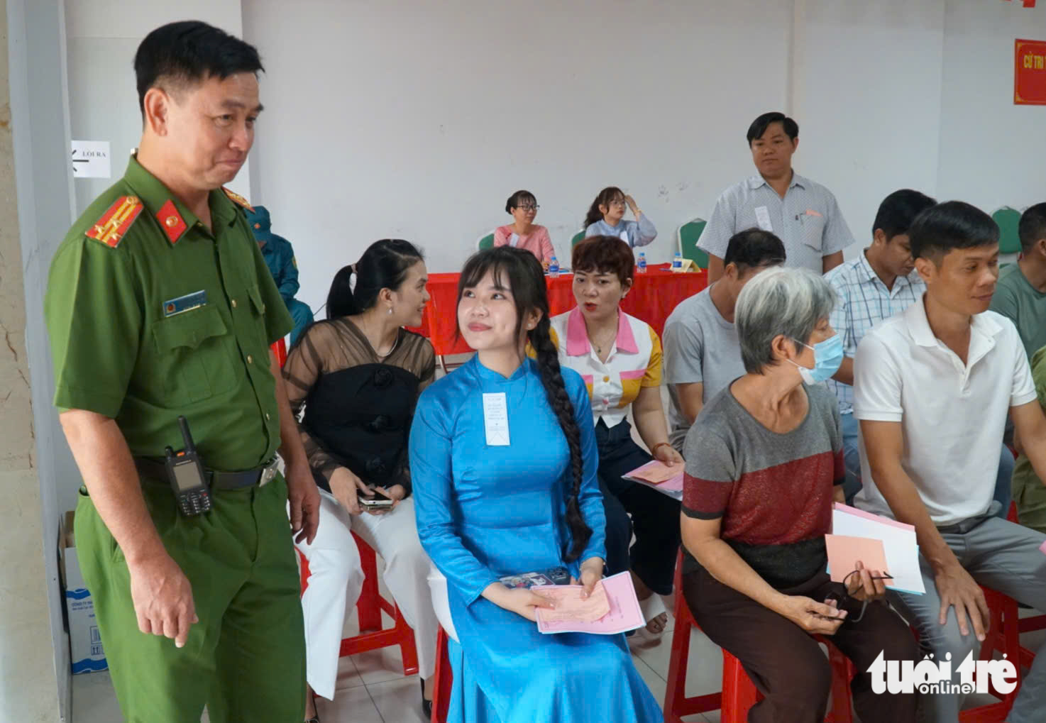 Một ngày bảo vệ 'ngày hội toàn dân' của công an cơ sở tại TP.HCM 3 Công an - Ảnh 3.