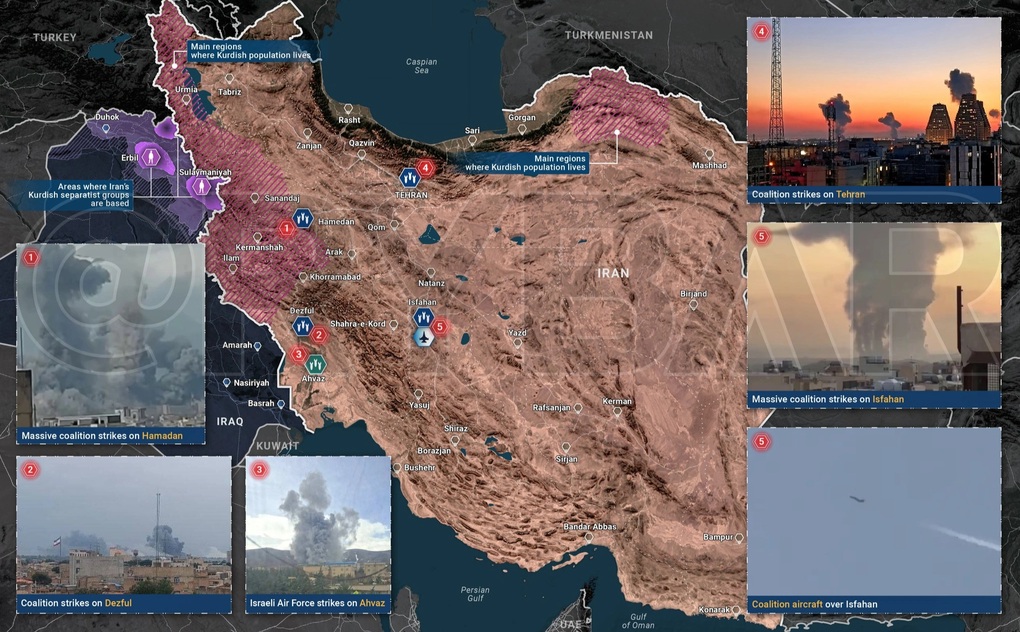 Toàn cảnh xung đột Trung Đông: Israel báo động, Iran tiếp tục phóng tên lửa - 2