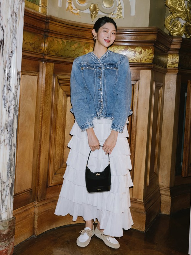 Đa dạng phong cách với áo khoác denim- Ảnh 9.