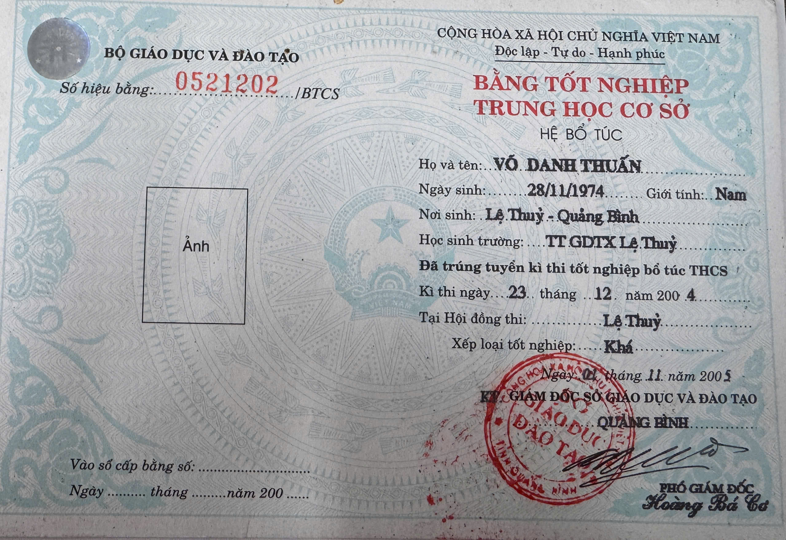 Bộ GD - ĐT yêu cầu hồ sơ học tập của Chủ tịch MTTQ xã Sen Ngư - Ảnh 2.