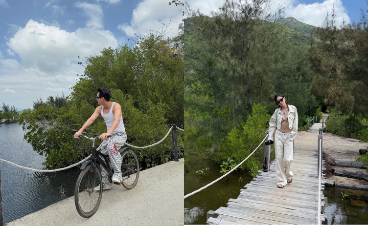 Bóc ảnh hẹn hò sao nam Vbiz và gái xinh 2k1 ở resort Nha Trang- Ảnh 2.