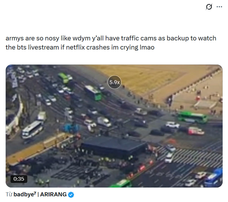 Fandom phiền nhất thế giới: Cả nhóm người soi camera an ninh, giám sát màn comeback của 7 chàng trai quyền lực nhất Hàn Quốc- Ảnh 2.