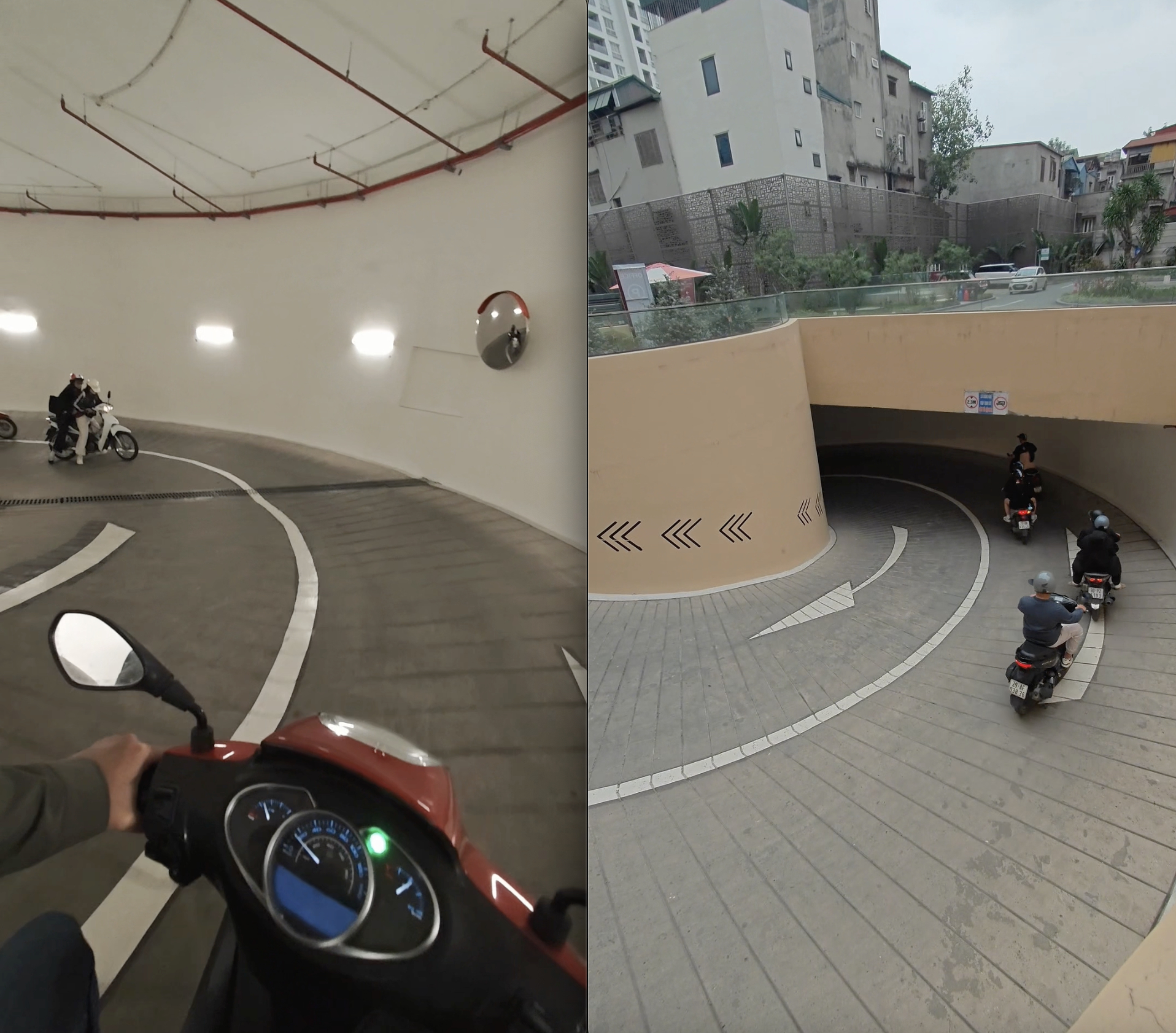 Trực tiếp lái xuống hầm xe “ám ảnh” nhất Hà Nội lúc này, liệu có đáng sợ như lời đồn?- Ảnh 2.