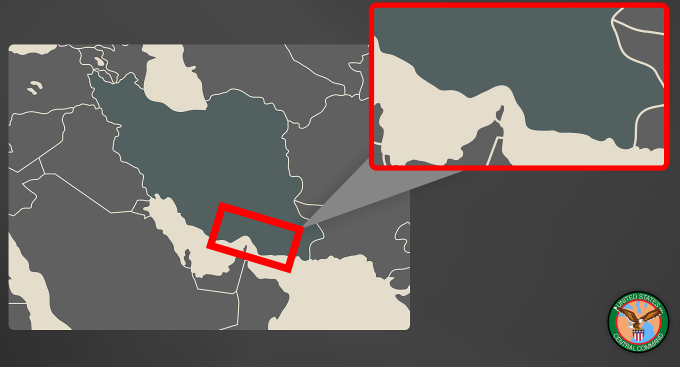 Khu vực Mỹ không kích bằng bom khoan hầm nhắm vào căn cứ tên lửa Iran rạng sáng 18/3. Ảnh: X/CENTCOM