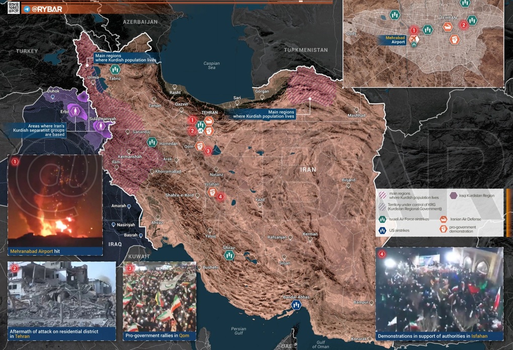 Toàn cảnh xung đột Trung Đông: Iran giáng đòn trả đũa dữ dội - 2