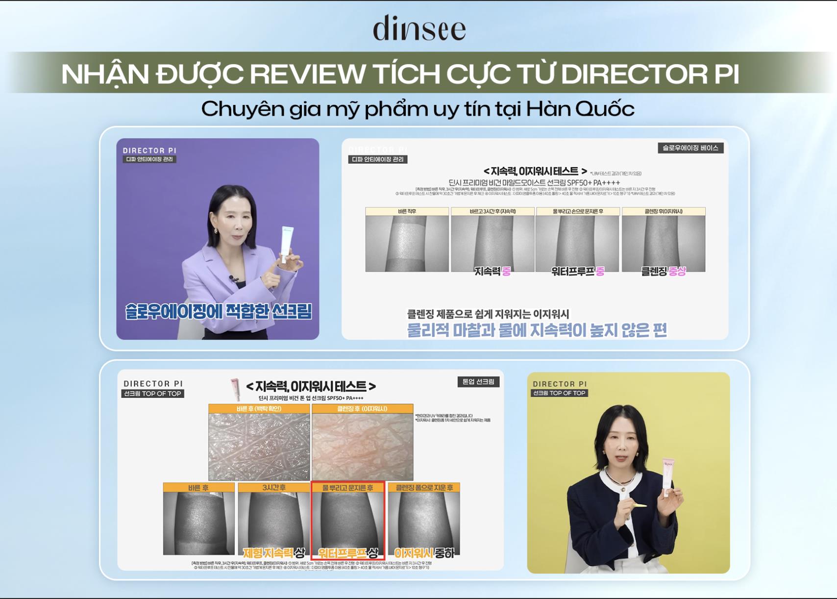 Điều gì khiến chuyên gia da liễu hàng đầu Hàn Quốc - Director Pi “ưu ái” kem chống nắng thuần chay Dinsee?- Ảnh 3.