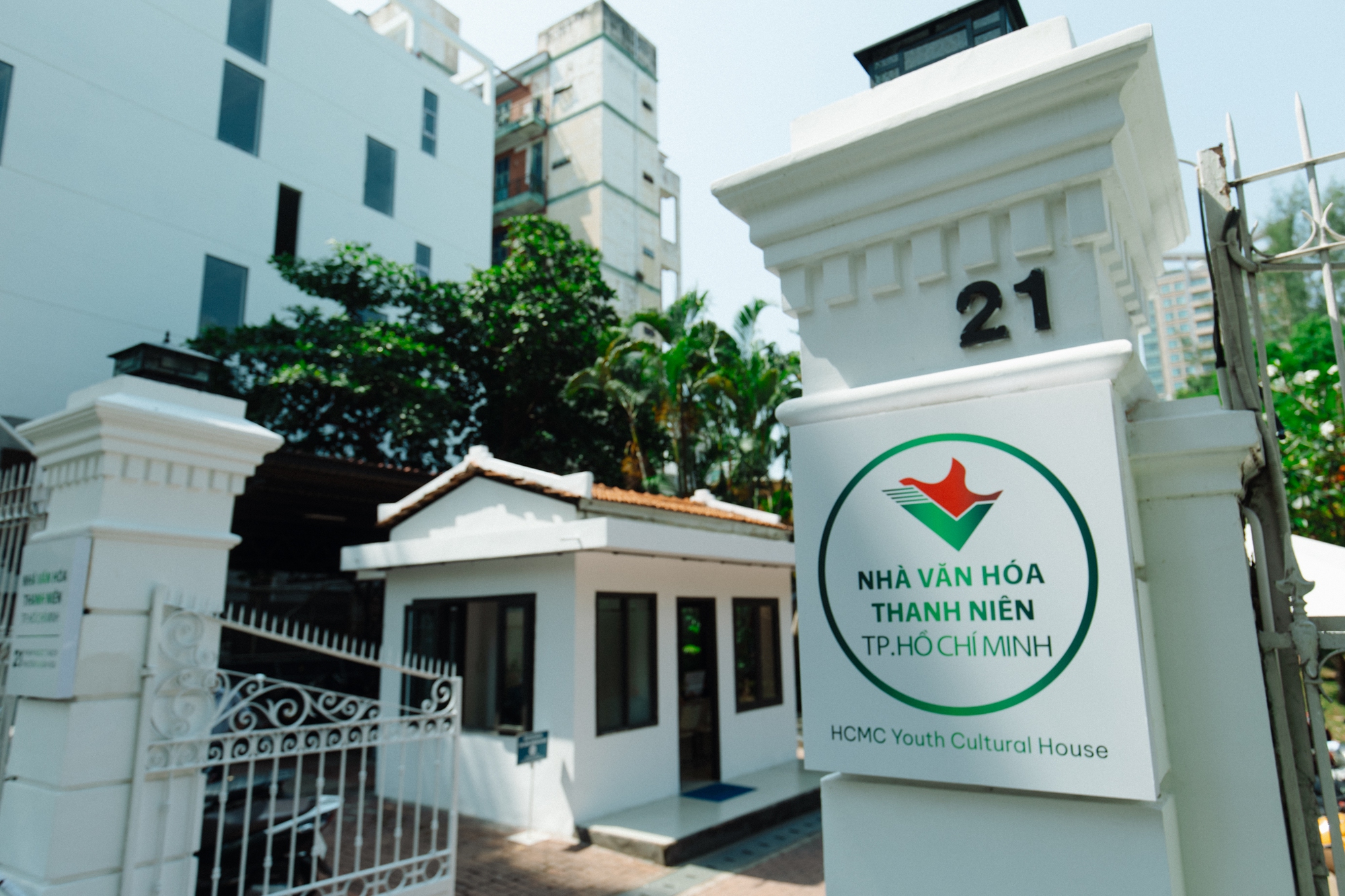 Trụ sở mới của Nhà Văn hóa Thanh niên: 