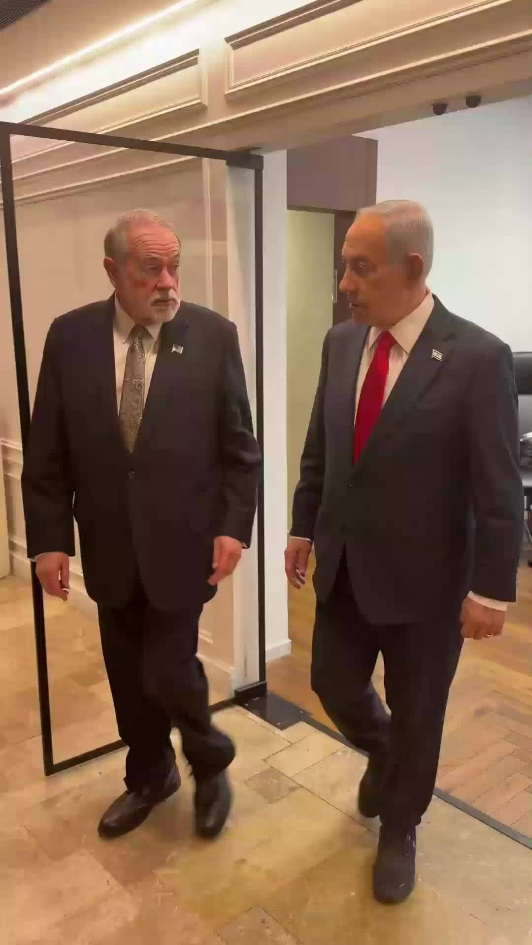 Thủ tướng Netanyahu gặp đại sứ Mỹ Mike Huckabee