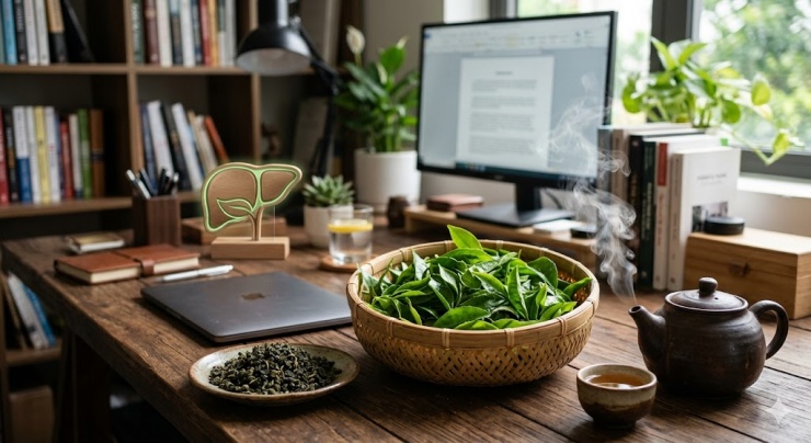 Lợi ích của trà xanh không đến ngay lập tức mà cần sự duy trì đều đặn như một thói quen hằng ngày.