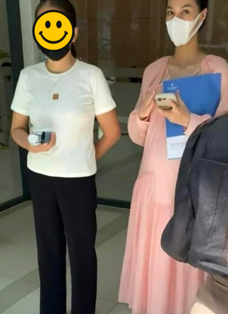 Bức ảnh bị chụp lén khiến Á hậu Lona Kiều Loan lộ bí mật liên quan đến bác sĩ thẩm mỹ- Ảnh 3.