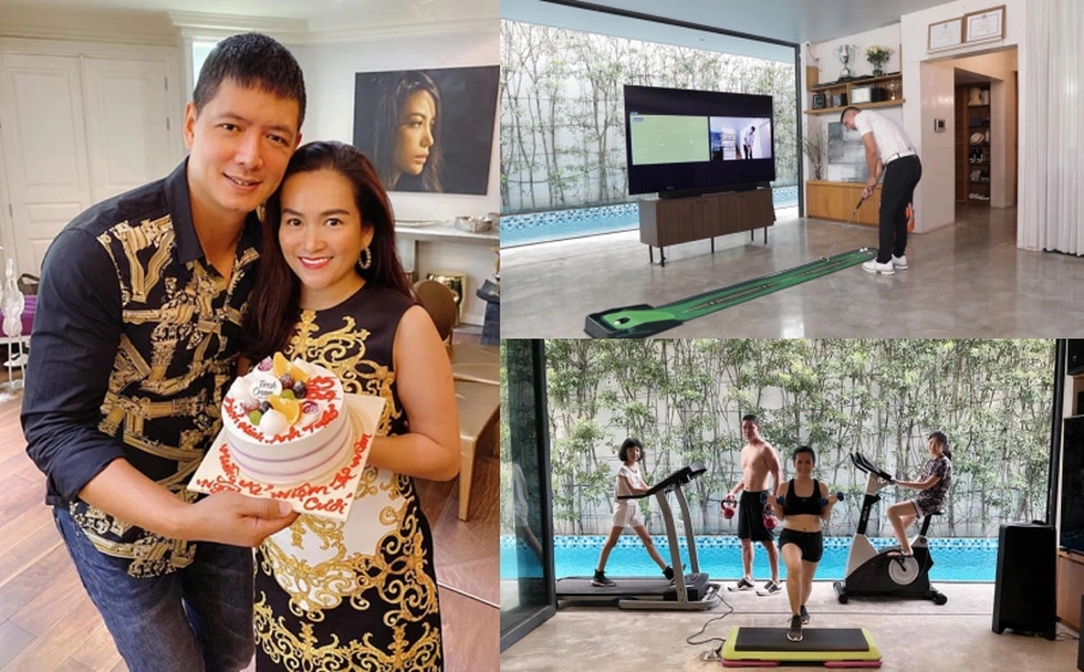 Cuộc sống của nam thần đình đám một thời và vợ đại gia U50 trong cơ ngơi hoành tráng ở TP.HCM- Ảnh 8.