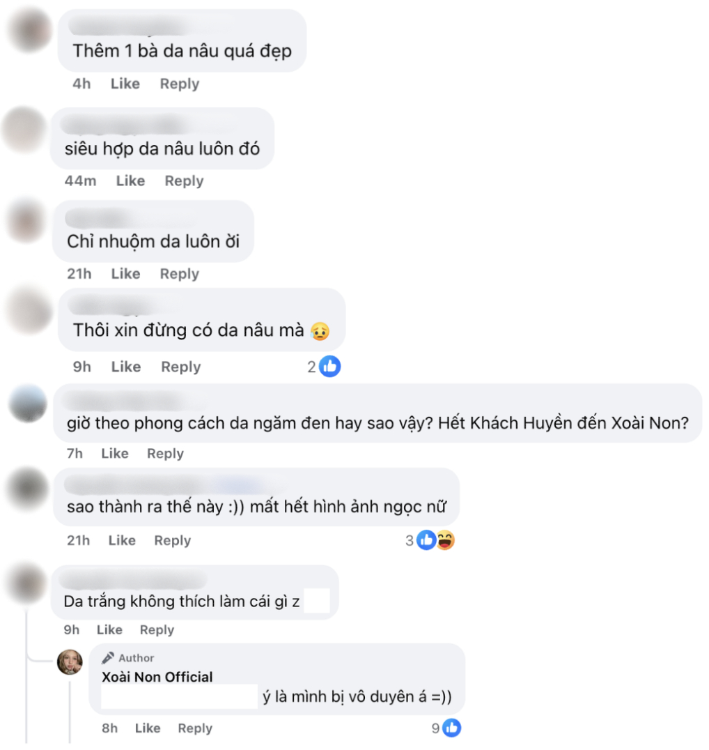 Xoài Non đã nhuộm da, định gia nhập 