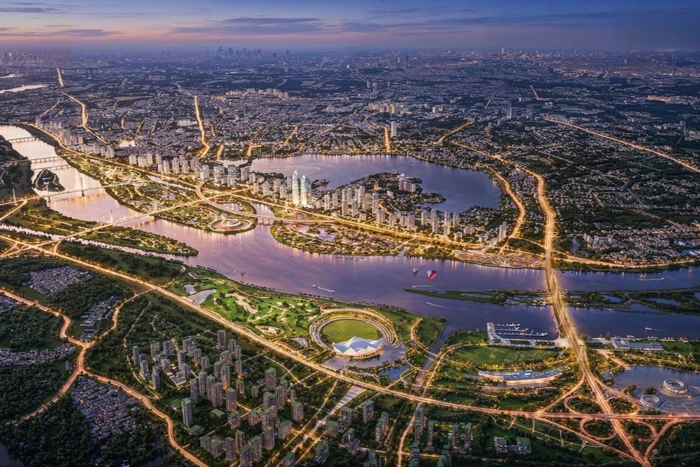 Tham vọng của công ty đại gia Khoa Khàn, anh cả làm siêu dự án sông Hồng  - 2