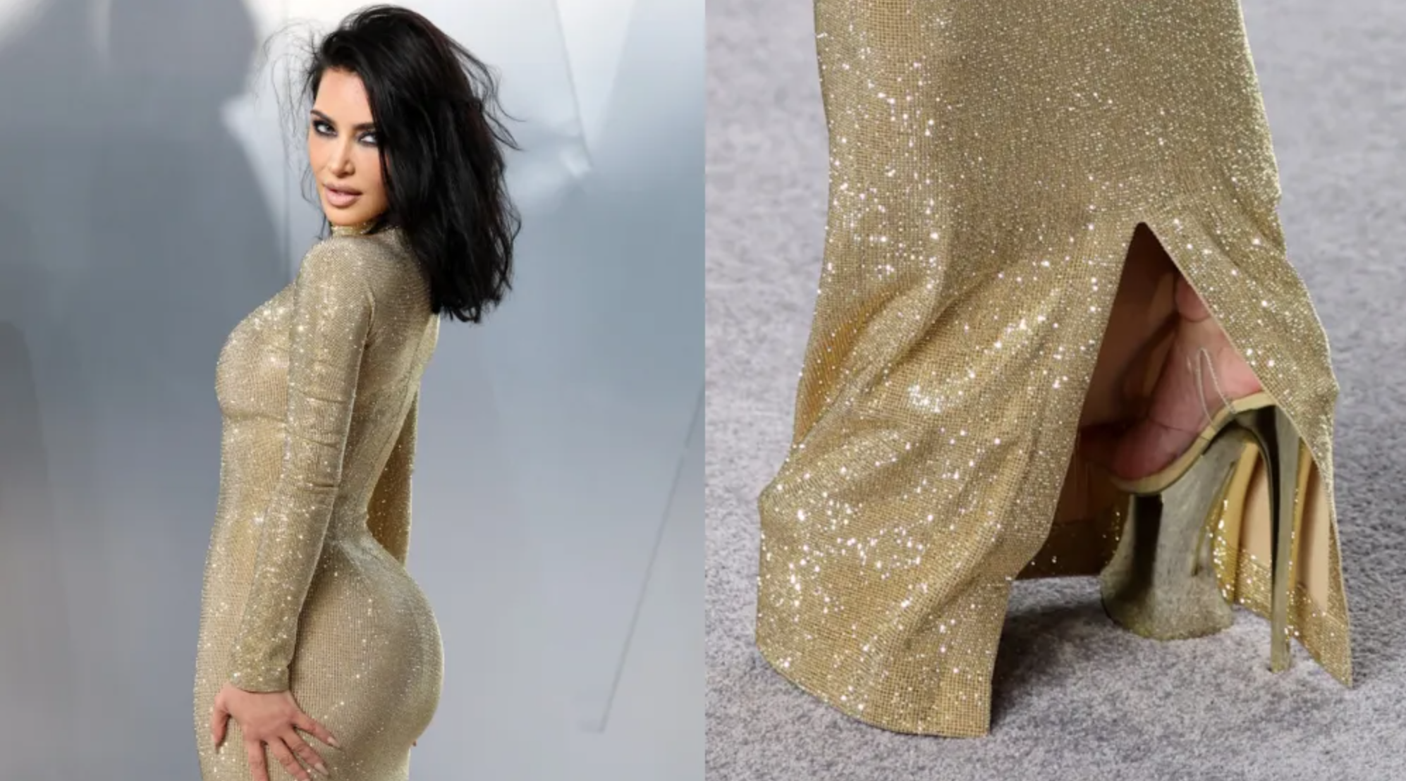 Diện giày 2 triệu, Kim Kardashian ngã ngửa trên hè phố- Ảnh 2.
