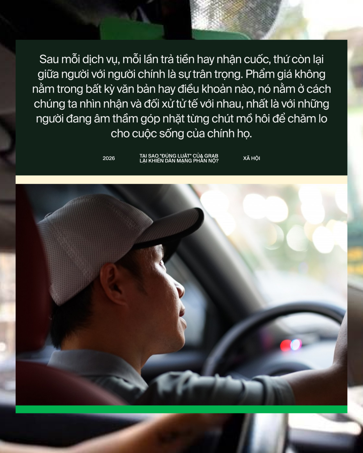 Vụ nhạc sĩ Minh Khang chửi tục và Grab xử lí 