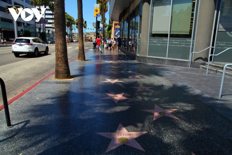 Đại lộ Danh vọng Hollywood tại Los Angeles, Mỹ. Ảnh: Hải Nam