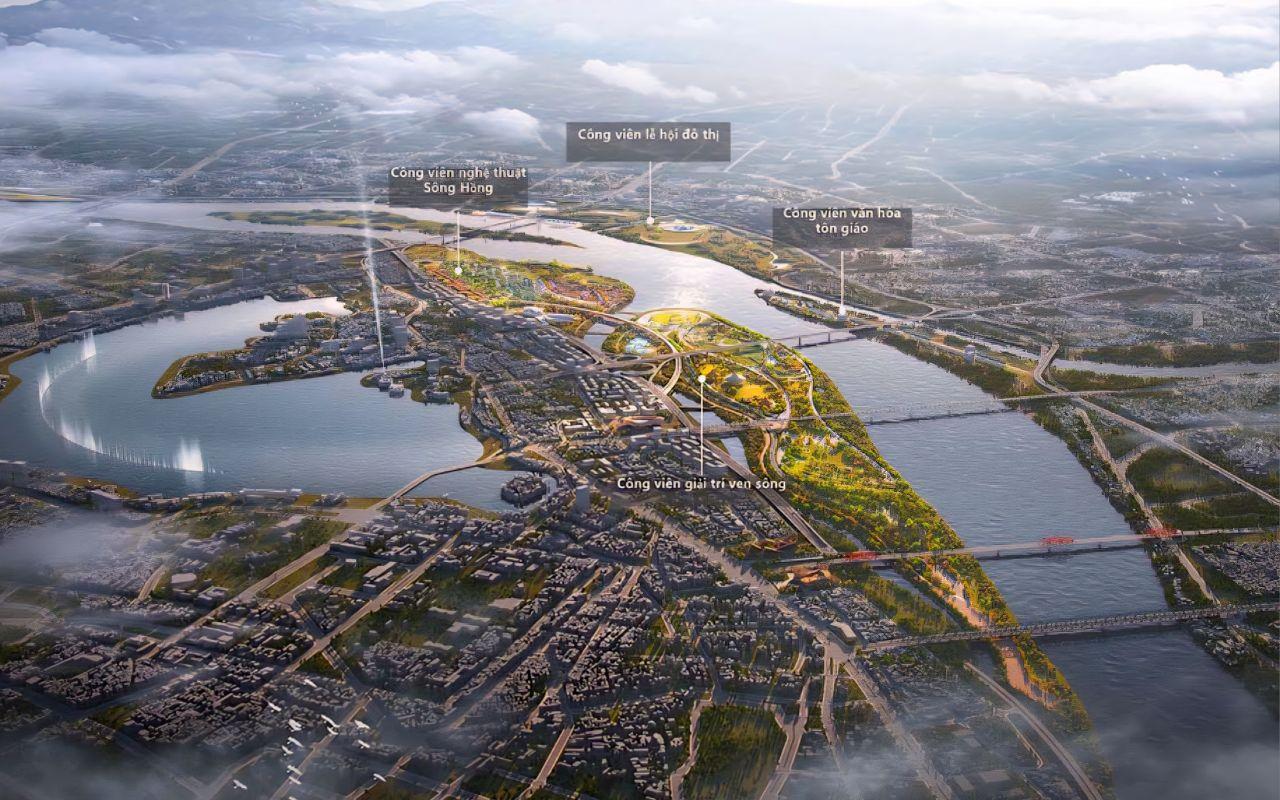 Hà Nội năm 2065 sẽ trở thành siêu đô thị toàn cầu, GRDP 1.920 tỷ USD, thu nhập 2,5 tỷ đồng/người- Ảnh 2.