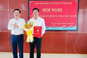 Giám đốc Sở Công Thương Tây Ninh làm Bí Thư đảng ủy xã Tân Tập