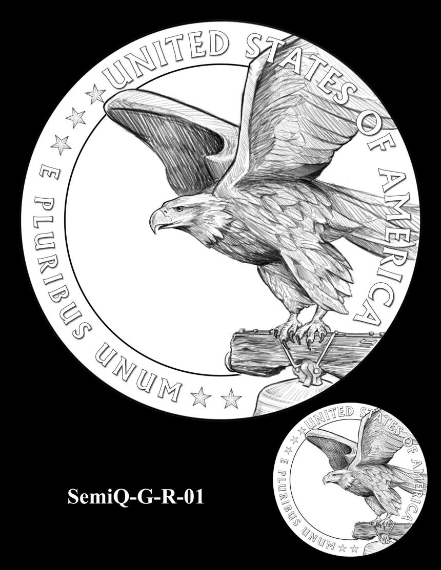 Mỹ sắp đúc đồng xu vàng có hình ông Trump, nhiều ý kiến phản đối 2 đồng xu - Ảnh 2.