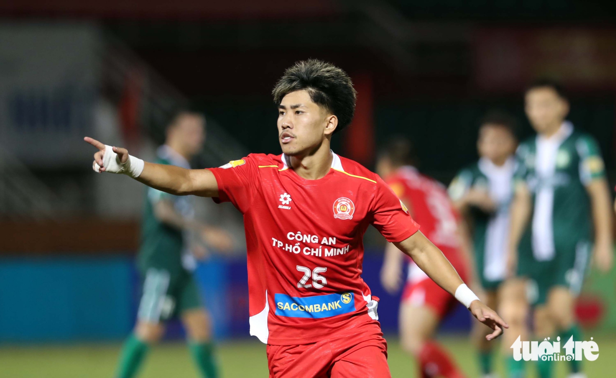 Tiến Linh lại 'tịt ngòi', Khoa Ngô giúp CLB Công An TP.HCM thắng tứ kết Cúp quốc gia 2 Khoa Ngô - Ảnh 2.