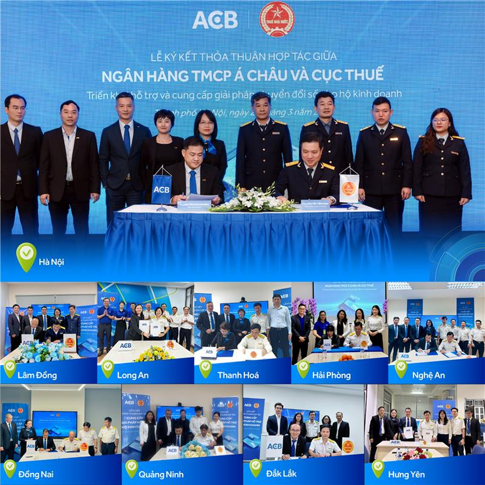 ACB và Cục Thuế - Bộ Tài chính hỗ trợ hàng triệu hộ kinh doanh thích ứng quy định mới - 2