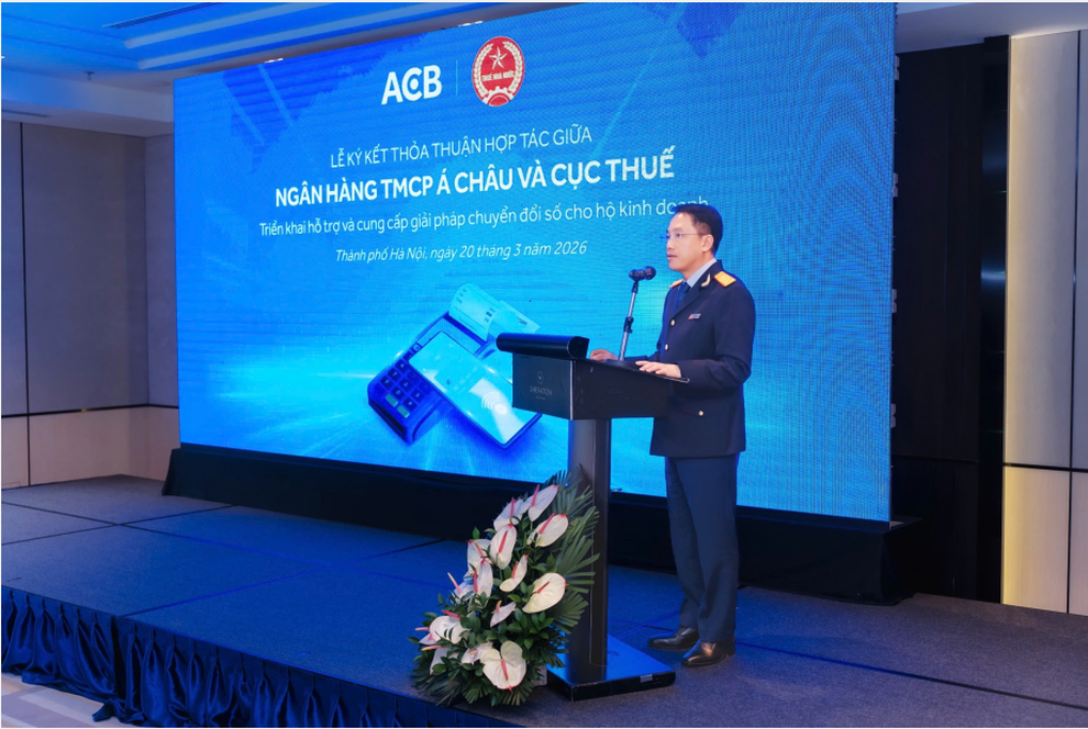 ACB và Cục Thuế - Bộ Tài chính hỗ trợ hàng triệu hộ kinh doanh thích ứng quy định mới - 3