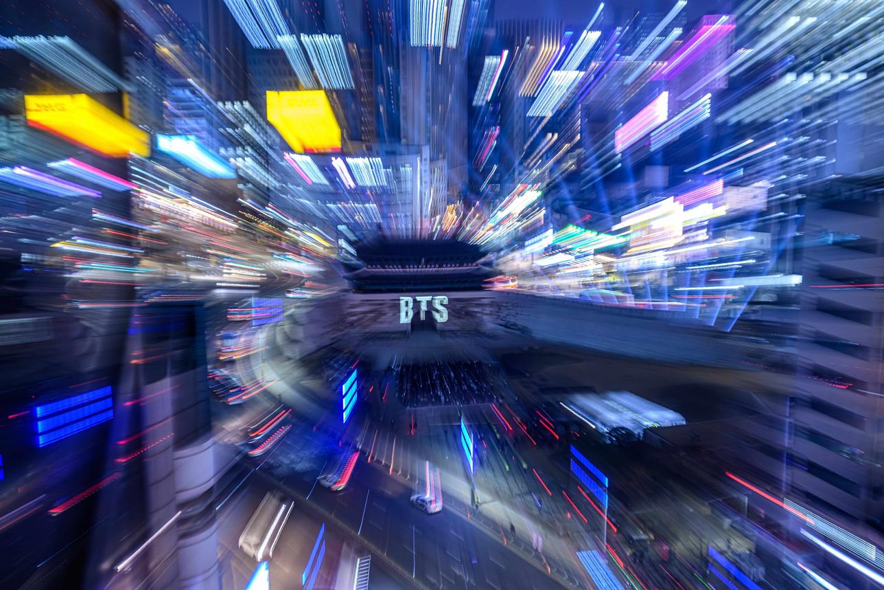 Seoul phủ tím: Cổng thành Sungnyemun, tháp Namsan, hàng nghìn drone trên sông Hàn và hơn thế nữa!- Ảnh 5.