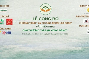 Sáng nay, ra mắt chương trình 'An cư cùng người lao động'