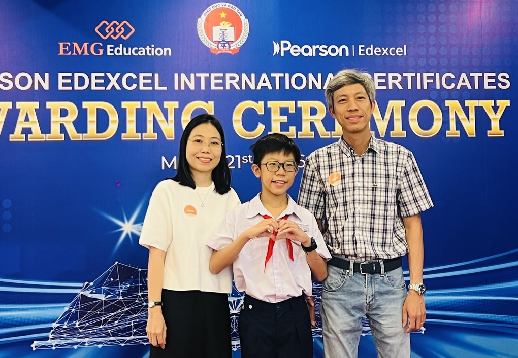 Nam sinh lớp 5 ở TPHCM đạt điểm Toán cao nhất thế giới - 2