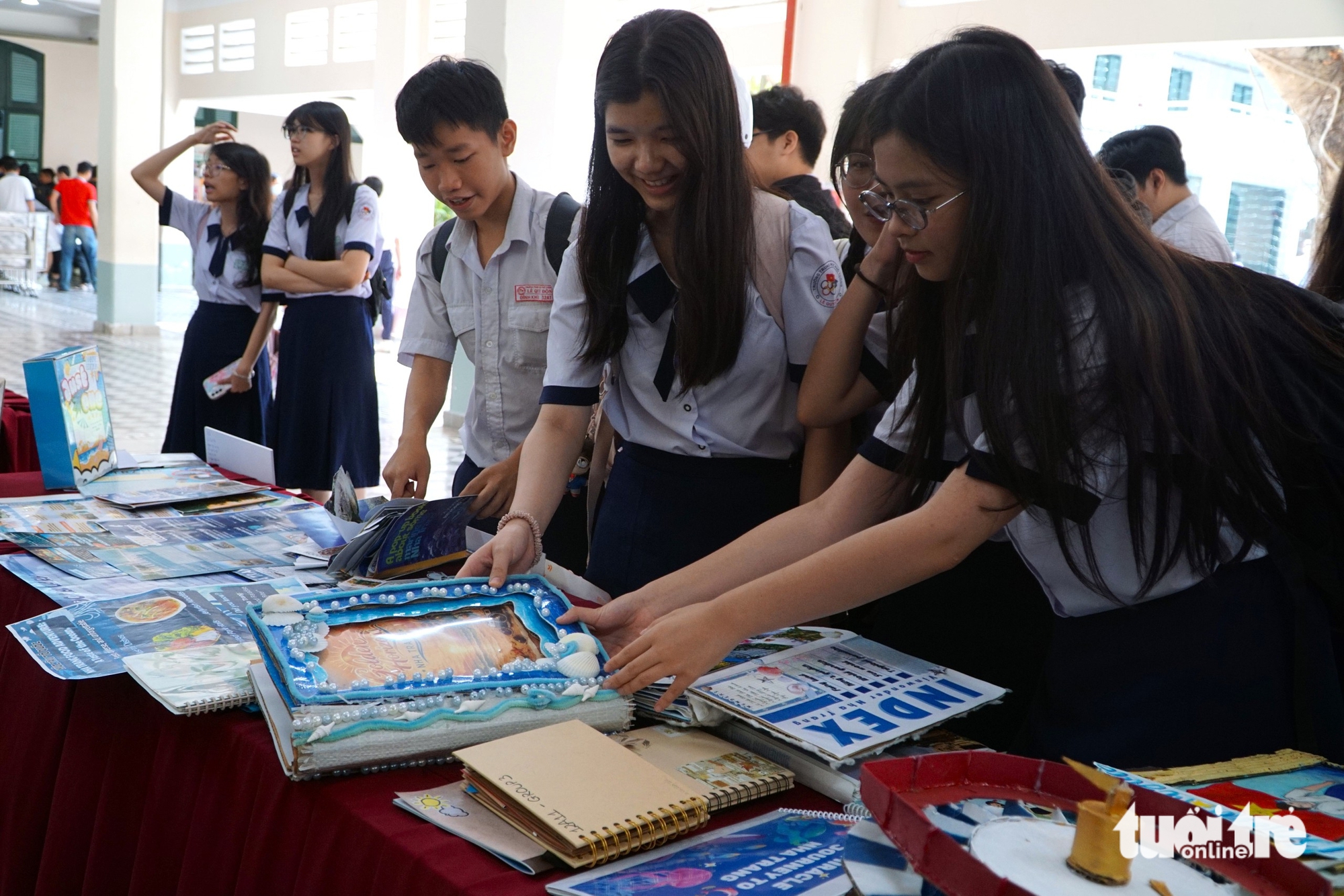 Học sinh khám phá 'Mũi tàu Tổ quốc' qua dự án liên môn 2 Mũi tàu tổ quốc - Ảnh 2.