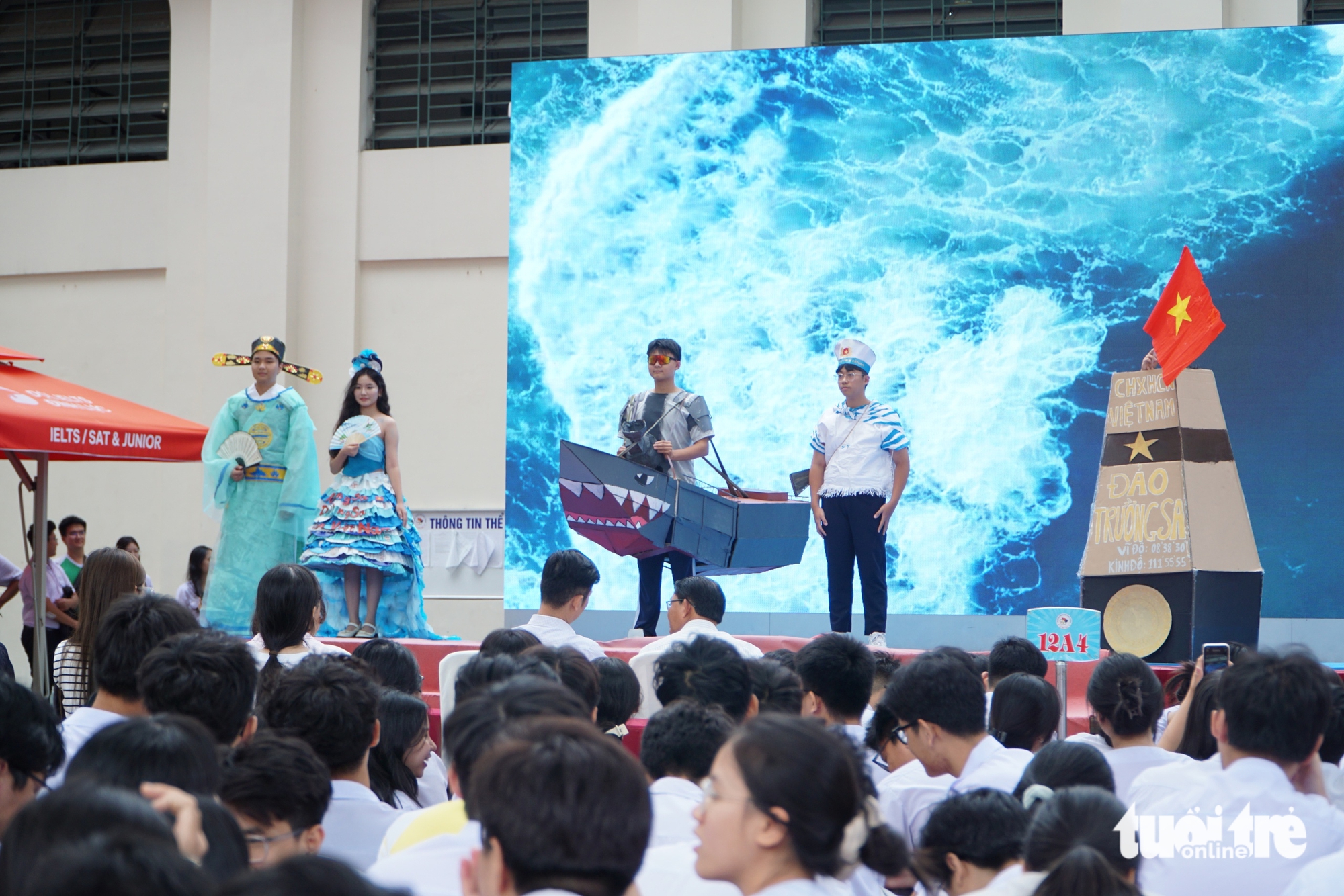 Học sinh khám phá 'Mũi tàu Tổ quốc' qua dự án liên môn 4 Mũi tàu tổ quốc - Ảnh 4.