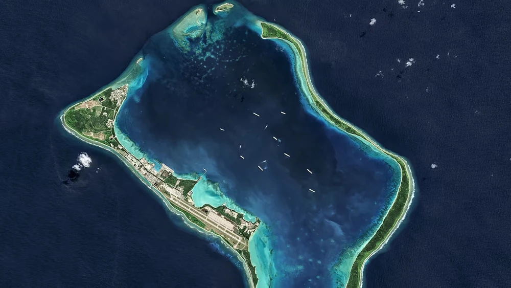 Căn cứ Diego Garcia. Ảnh: USGS/NASA Can-cu-My-Anh-bi-Iran-tan-cong.jpg