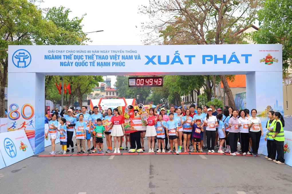 Dấu ấn Phở Đệ Nhất tại giải chạy 80 năm ngành thể dục thể thao - 2