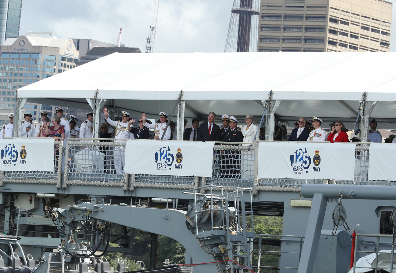 Hình ảnh tàu hộ vệ tên lửa 016-Quang Trung trong lễ duyệt binh tàu Hải quân quốc tế- Ảnh 3.