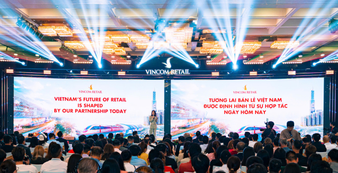 Sự kiện quy tụ hơn 500 đối tác trong nước và quốc tế. Ảnh: Vincom Retail