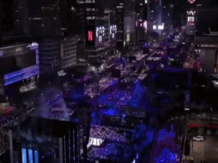 Biển người đổ về Seoul xem BTS