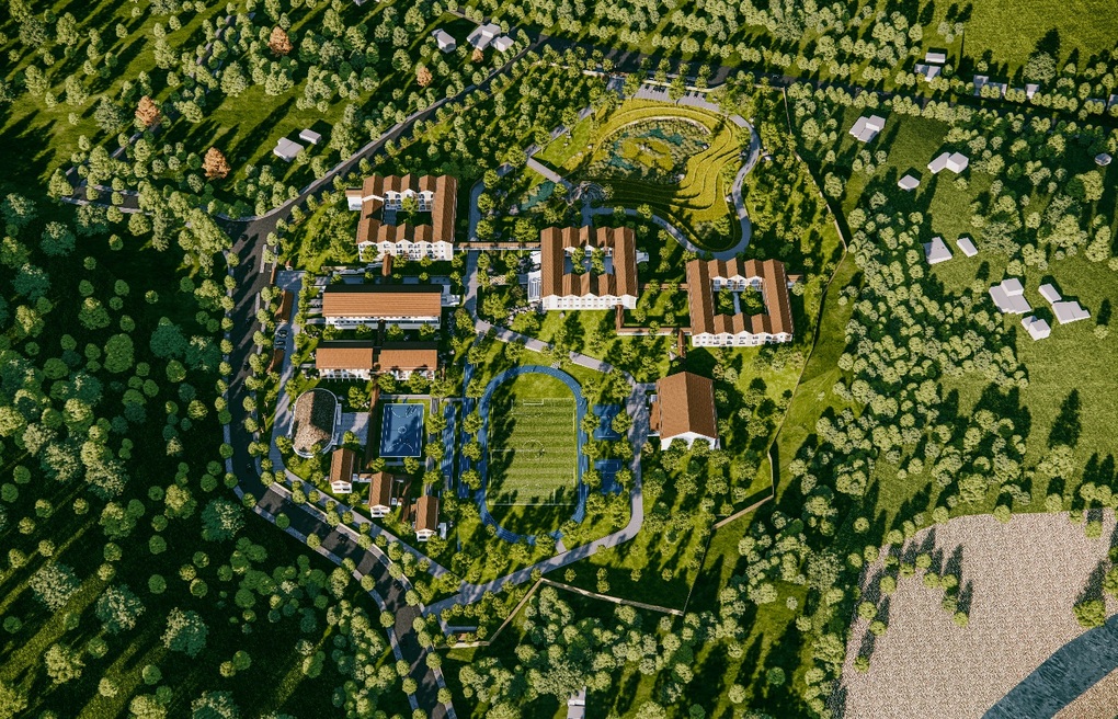 Mãn nhãn ngắm phối cảnh 3D các trường nội trú biên giới 5 sao - 7